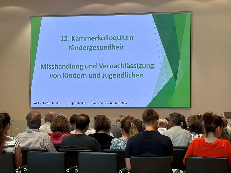 Kammerkolloquium Kindergesundheit Kammerkolloquium Kindergesundheit