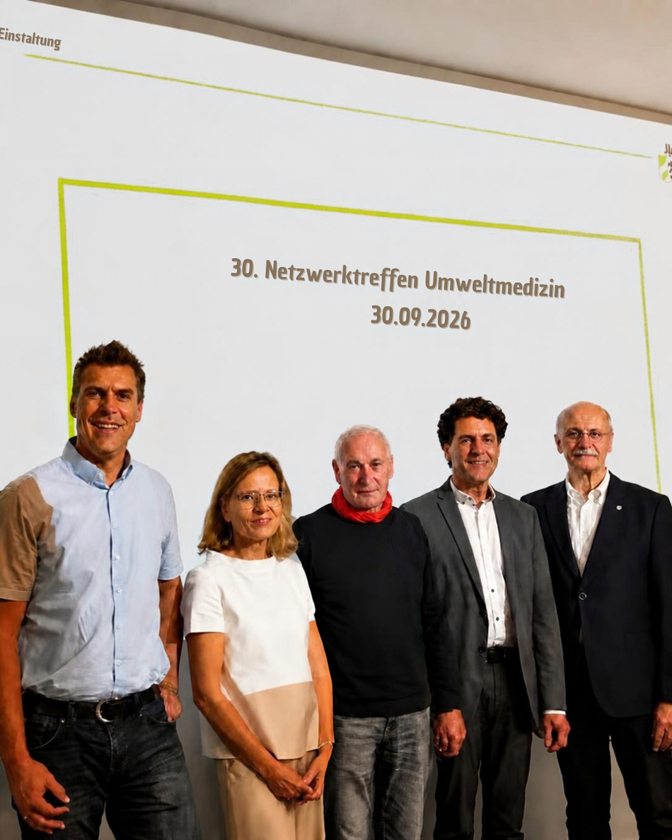Gruppenbild zum 30. Jubiläumstreffen des Netzwerks Umweltmedizin Gruppenbild zum 30. Jubiläumstreffen des Netzwerks Umweltmedizin