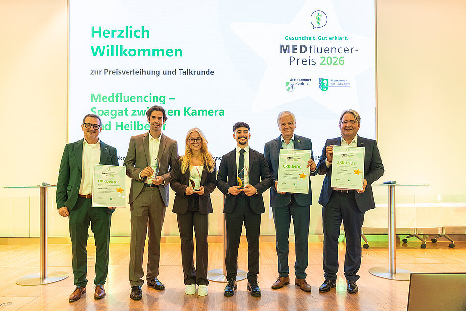 Preisverleihung des Medfluencer-Preises 2026 Preisverleihung des Medfluencer-Preises 2026